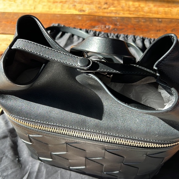 Welden black leather backpack main image 4